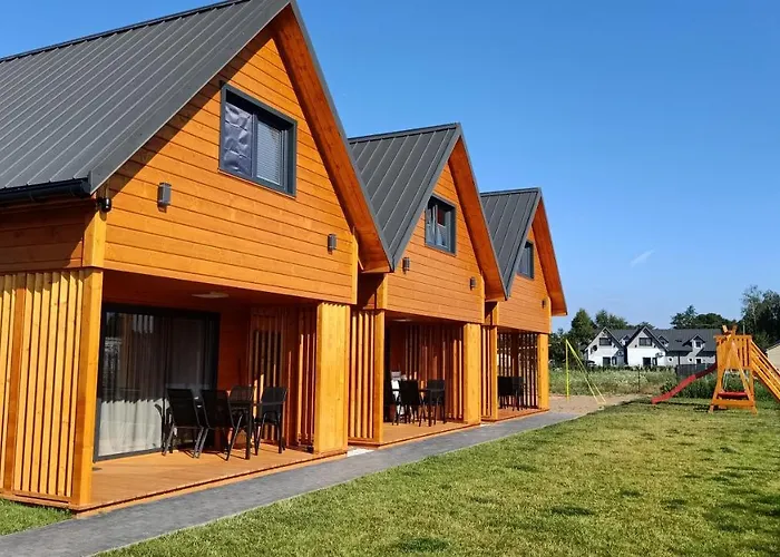 Sloneczne Chatki Nyaraló *