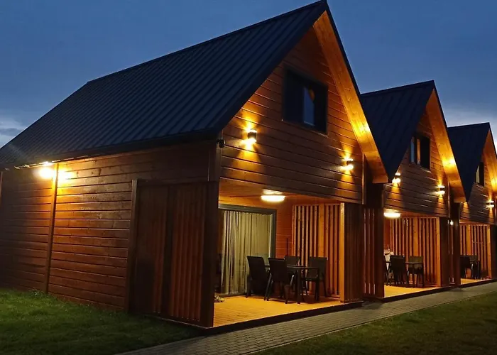 Nyaraló Sloneczne Chatki Dziwnówek