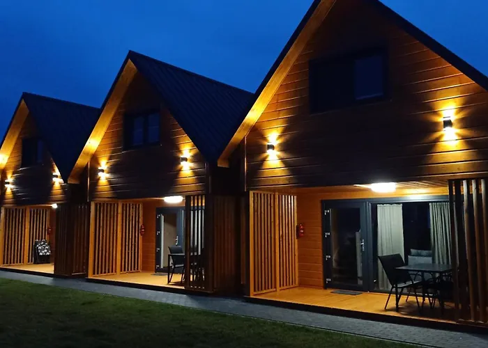 Sloneczne Chatki Nyaraló *