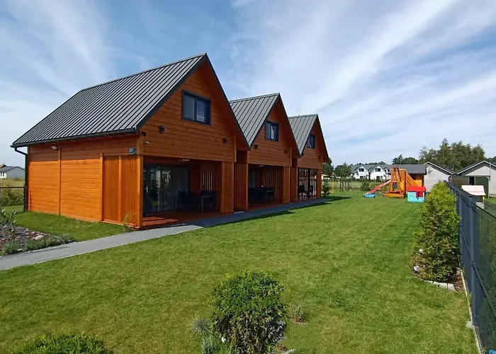 Nyaraló Sloneczne Chatki Dziwnówek