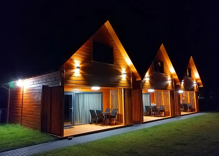 Sloneczne Chatki Nyaraló *